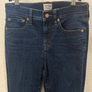 J. Crew Women's Deep Indigo Skinny Jeans